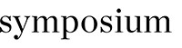 Wengler Symposium Logo